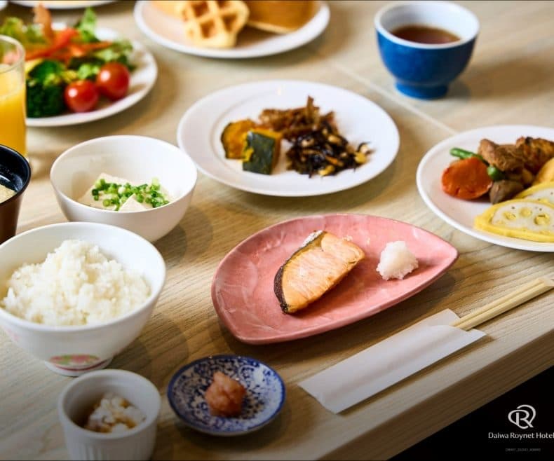 A breakfast with Kumamoto flavors