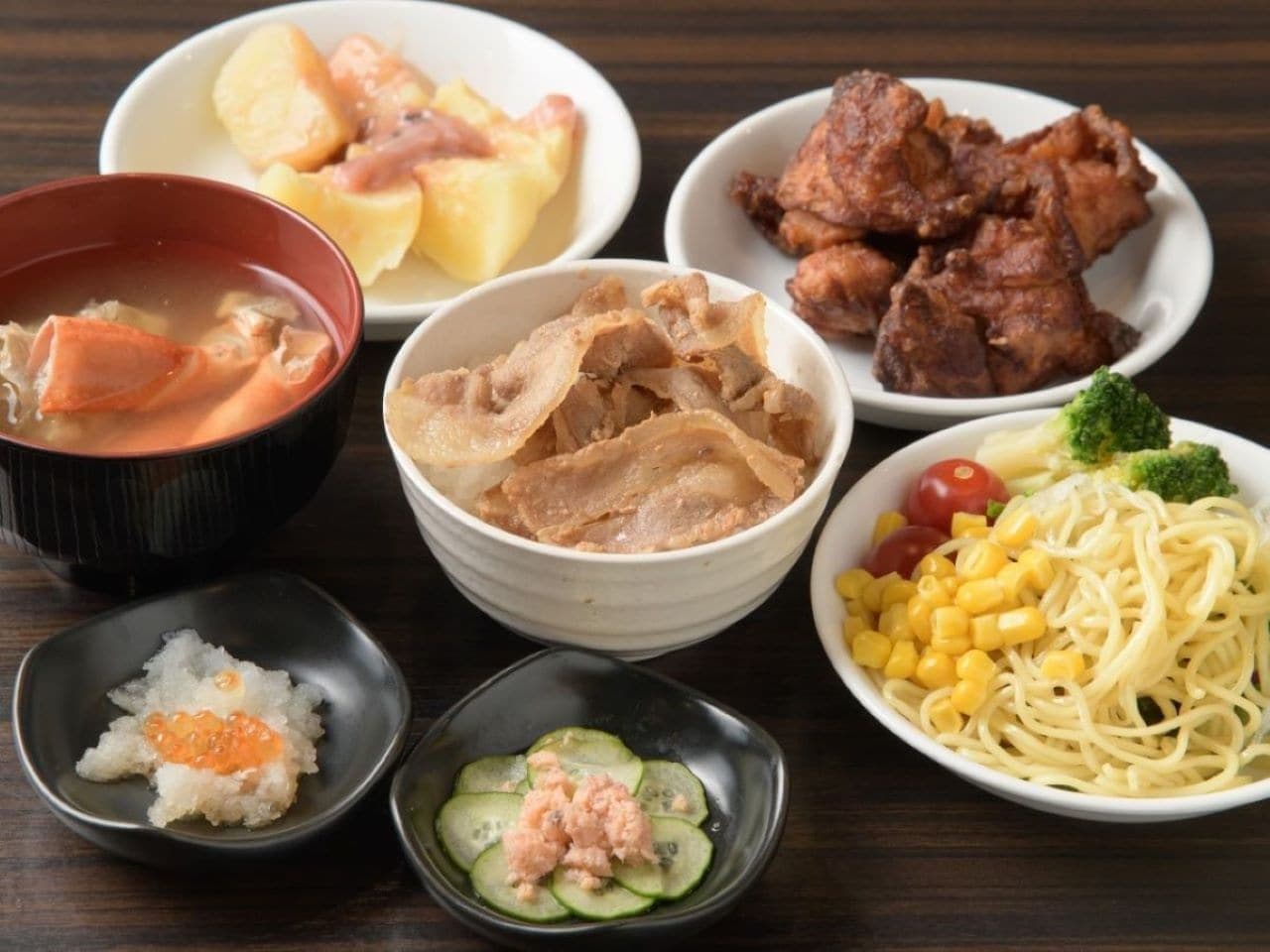 홋카이도 명물 조식