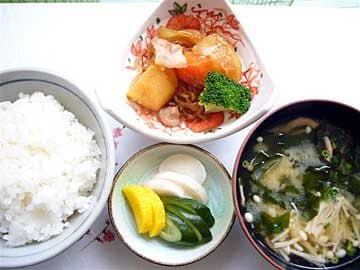 Free Japanese breakfast