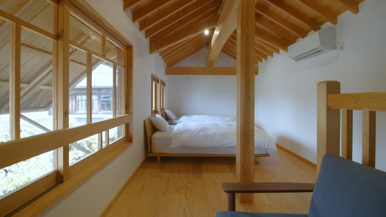 Just three spacious rooms
