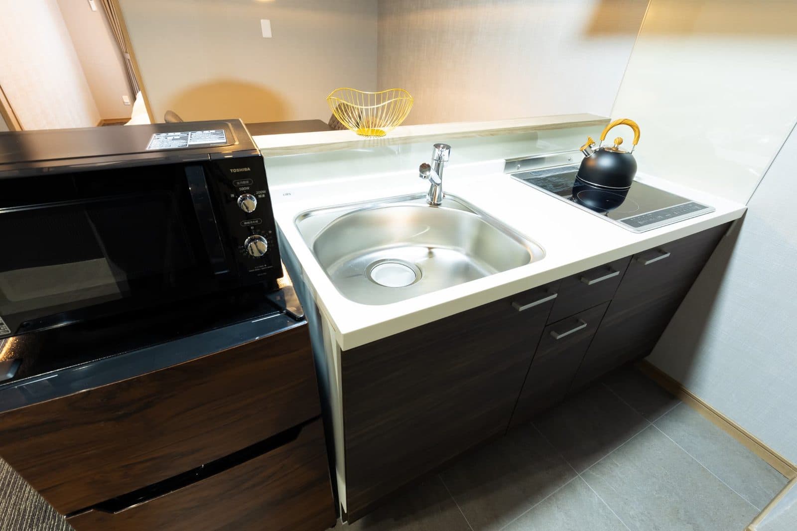 Full kitchen in every room