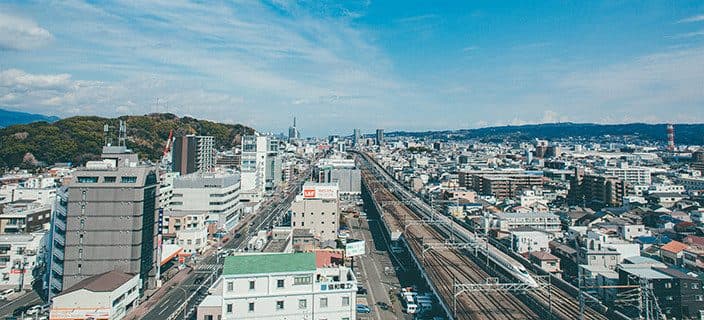 고층 트레인뷰