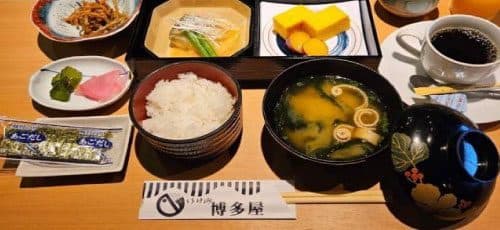 Japanese or Western breakfast