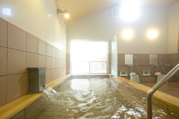 Large baths with bedrock bath