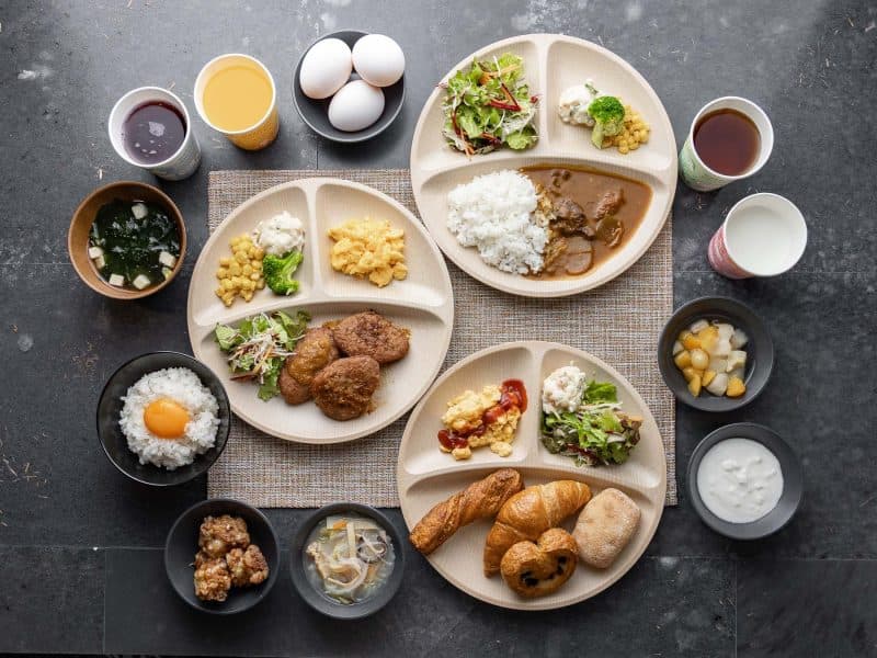 구마모토 향토 조식 뷔페