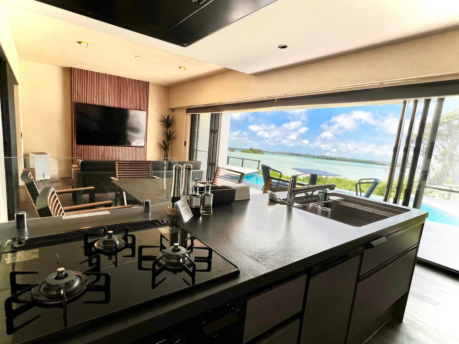 Staff-free private villa