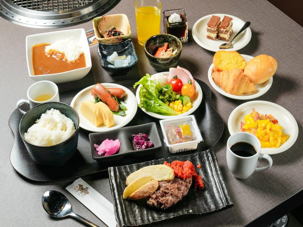 야키니쿠 오자키 조식