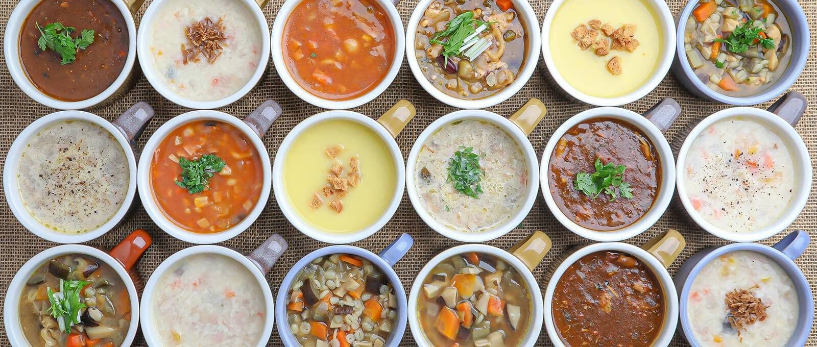 수프가 주인공인 조식