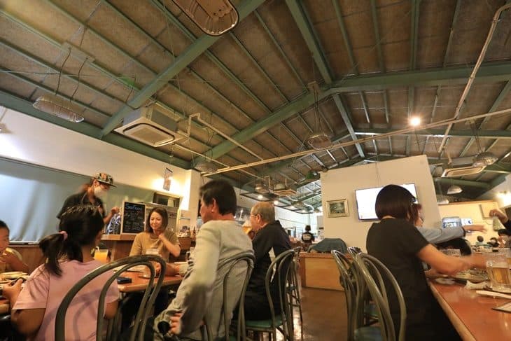 해산물 식당과 조식 뷔페