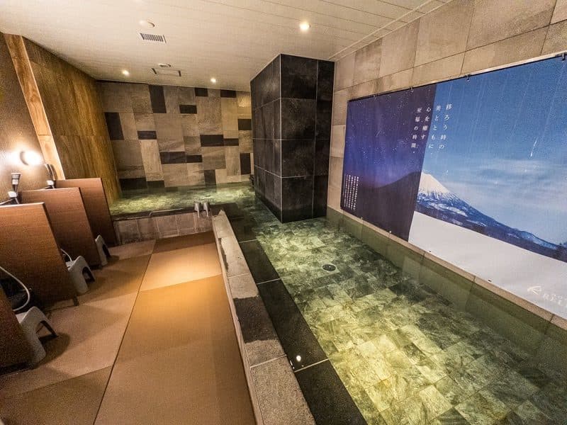 Large communal bath