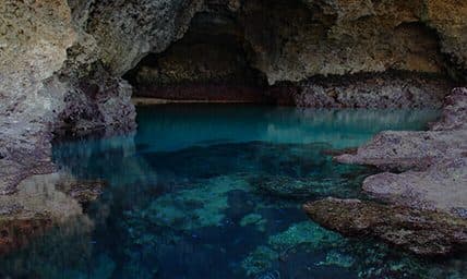 Walk to the Blue Cave