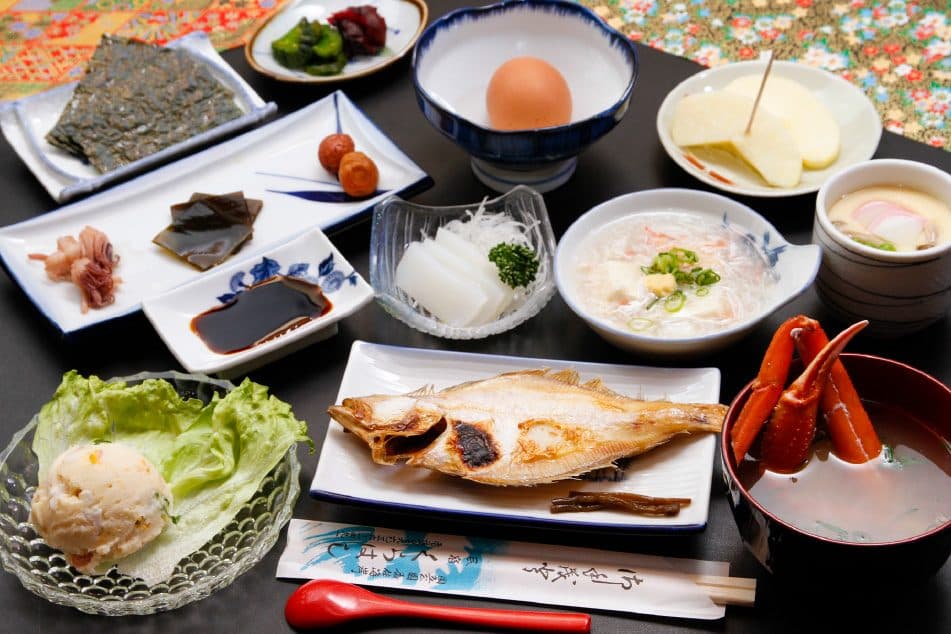 제철 요리와 아침 식사