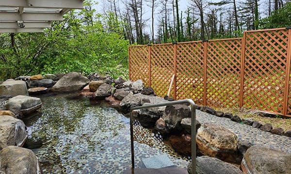 Two Communal Baths with a View