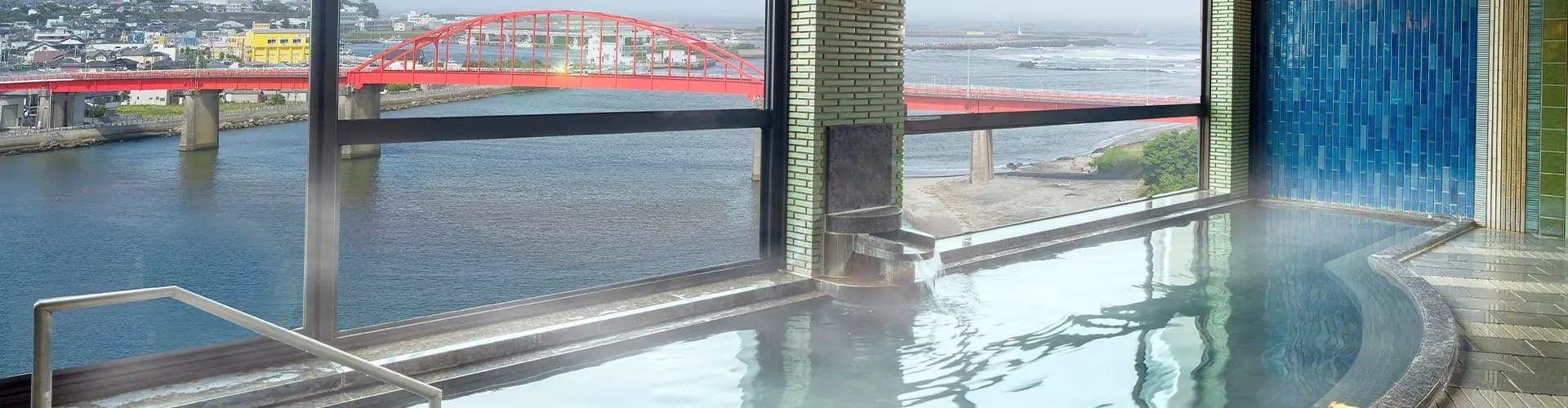 A Natural Hot Spring Large Bath