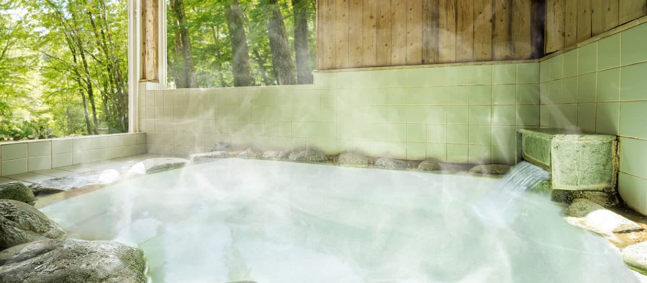Natural Hot Springs and In-Room Baths