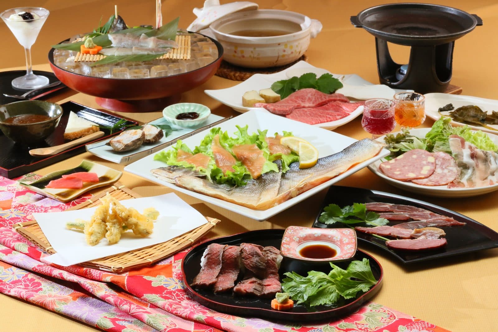 모두 직접 만드는 시가의 요리