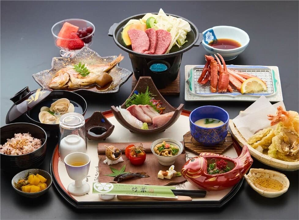 A Seasonal Sanin Kaiseki