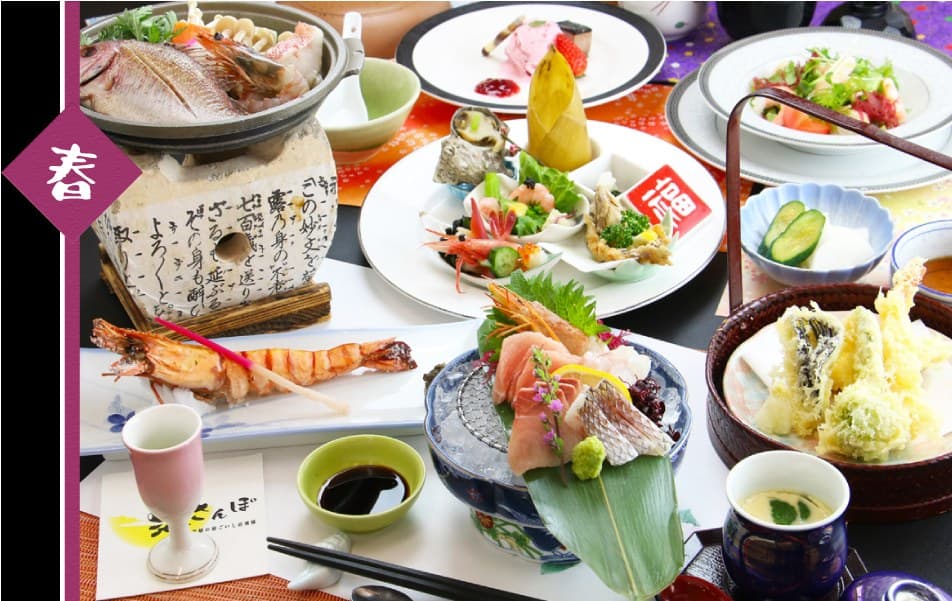 A Sanriku seafood kaiseki