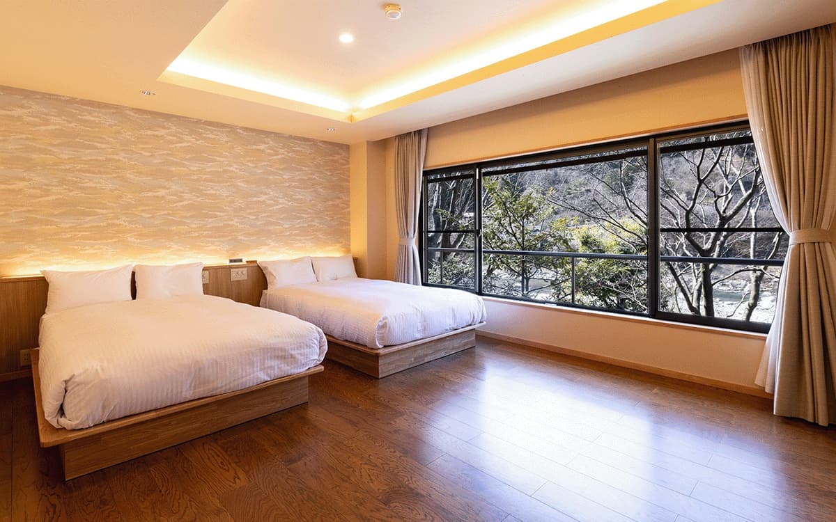 Newly Renovated Twin Rooms