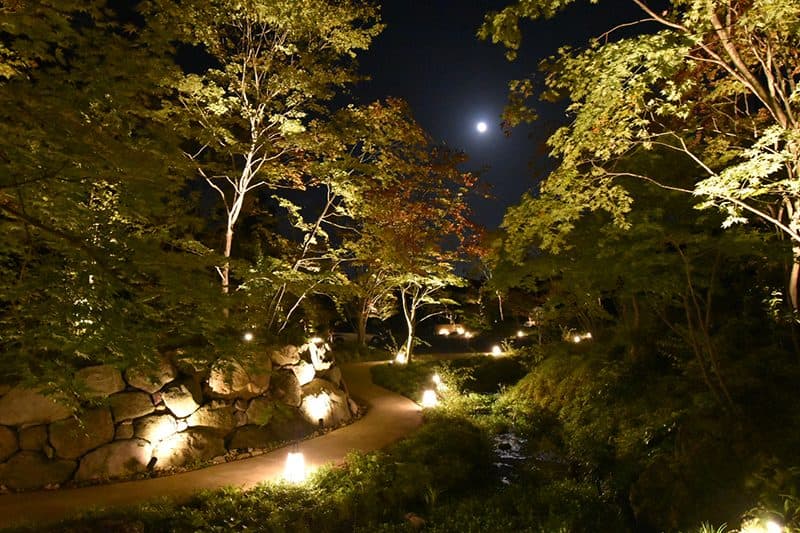 단풍나무 100그루의 '사와오토 정원'