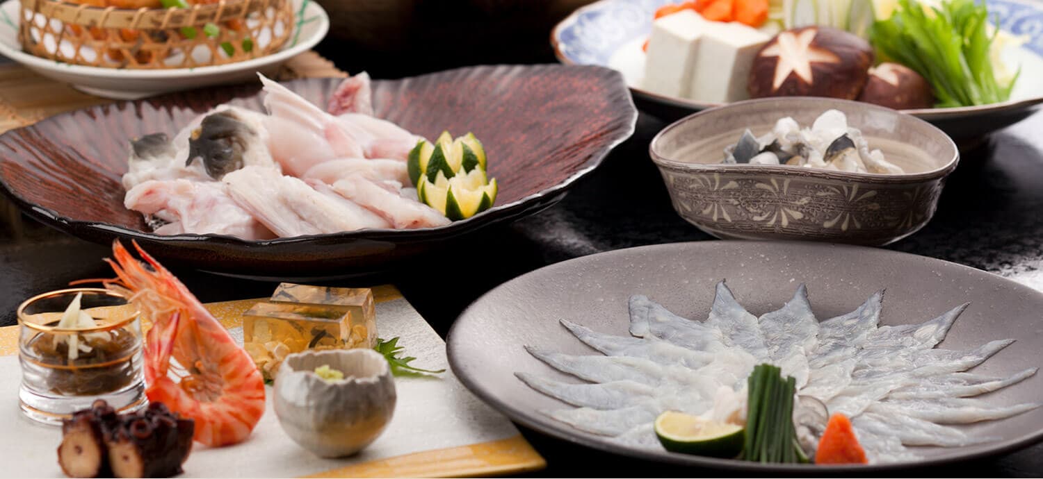 Octopus and Fugu, Fresh from the Sea