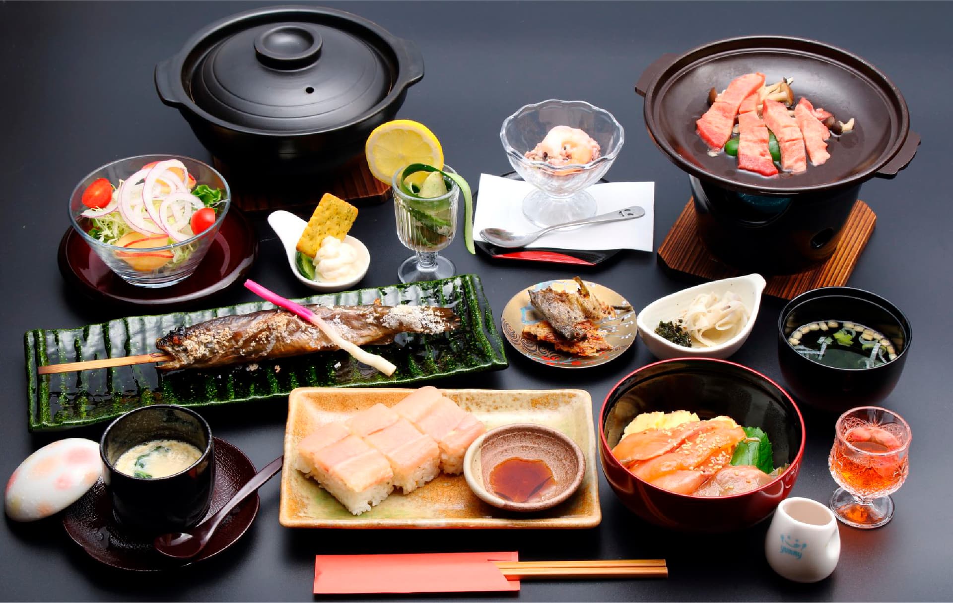 A Feast of Iwana, Raised Two Years in Hanayama
