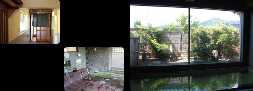 Two garden baths