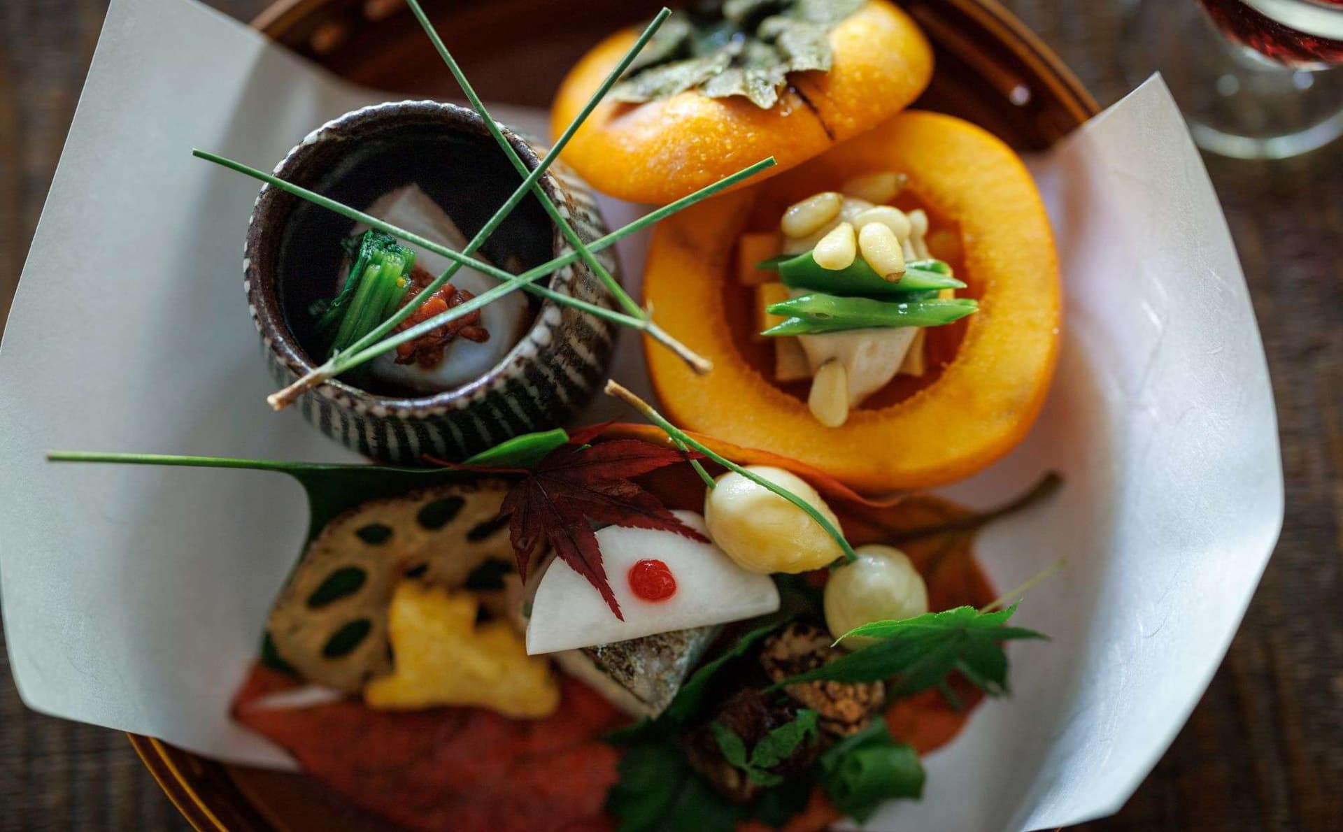 Kaiseki from the Seto Inland Sea