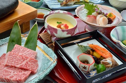 佐贺牛怀石晚餐