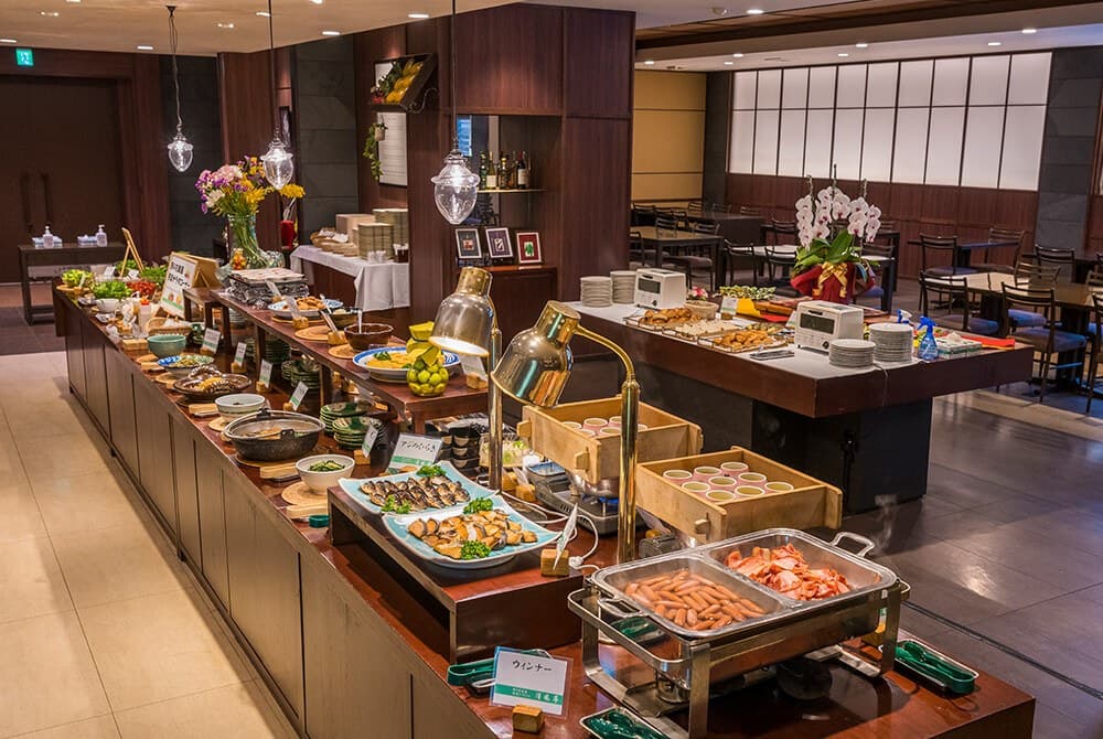 A Breakfast Buffet Built on the Hotel's Own Farm