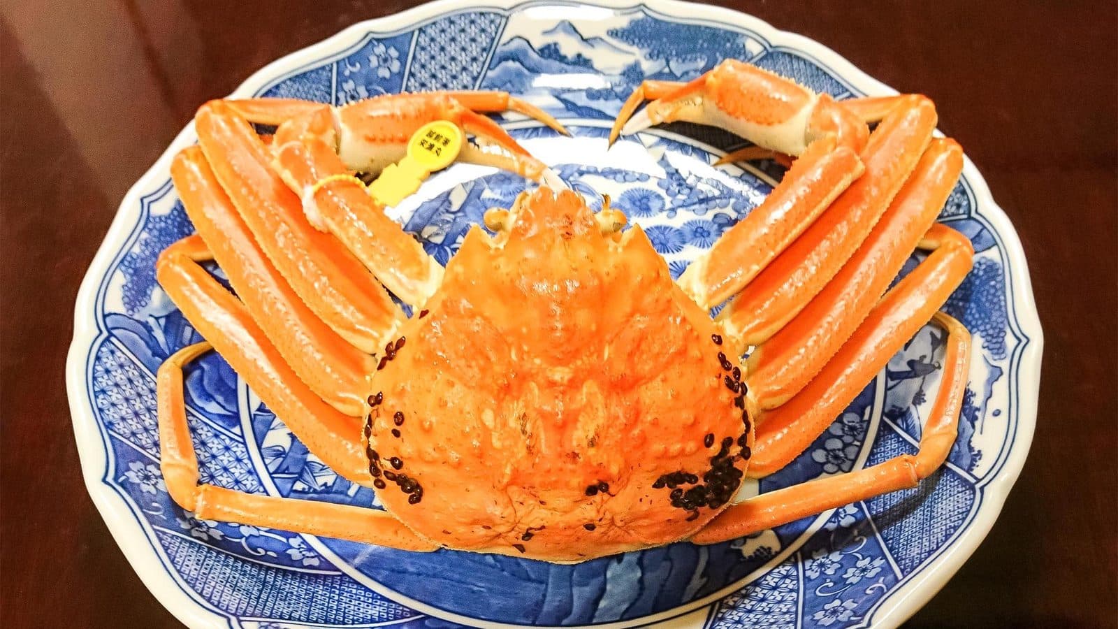 겨울에는 에치젠 대게