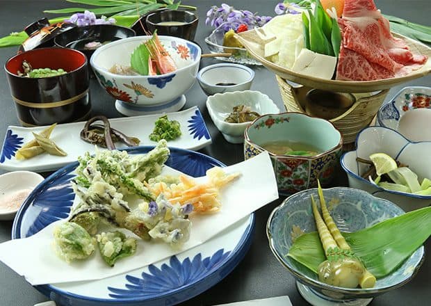 텃밭 채소로 차린 손수 가이세키
