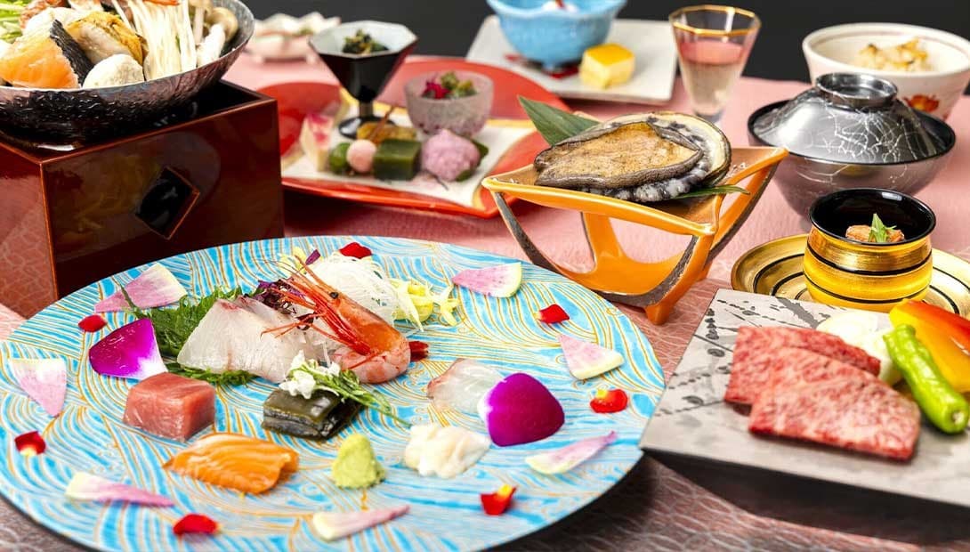 Seafood Kaiseki from Toyohama Fishing Port
