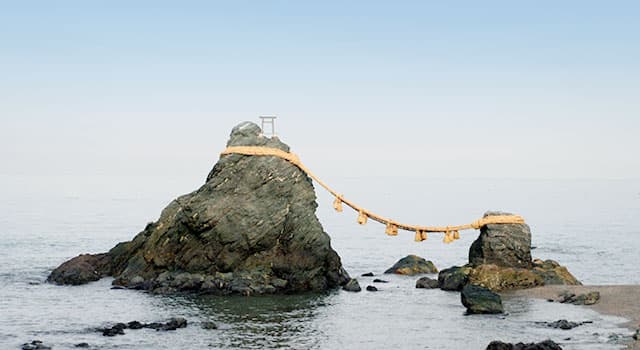 Meoto Iwa and Ise Grand Shrine Nearby
