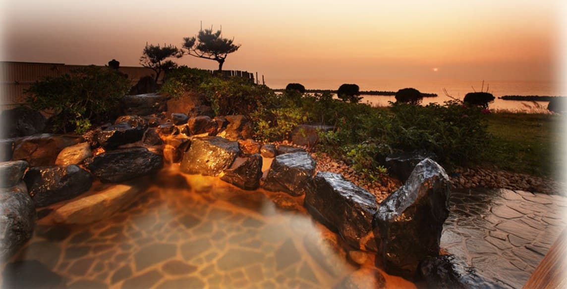 Watching the Sunset from the Bath