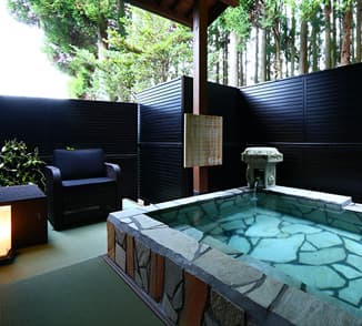 Private Open-Air Bath in Every Room