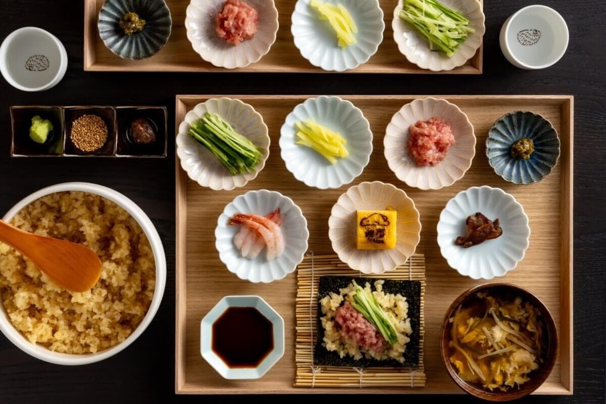Satoyama Hand-Rolled Sushi for Dinner