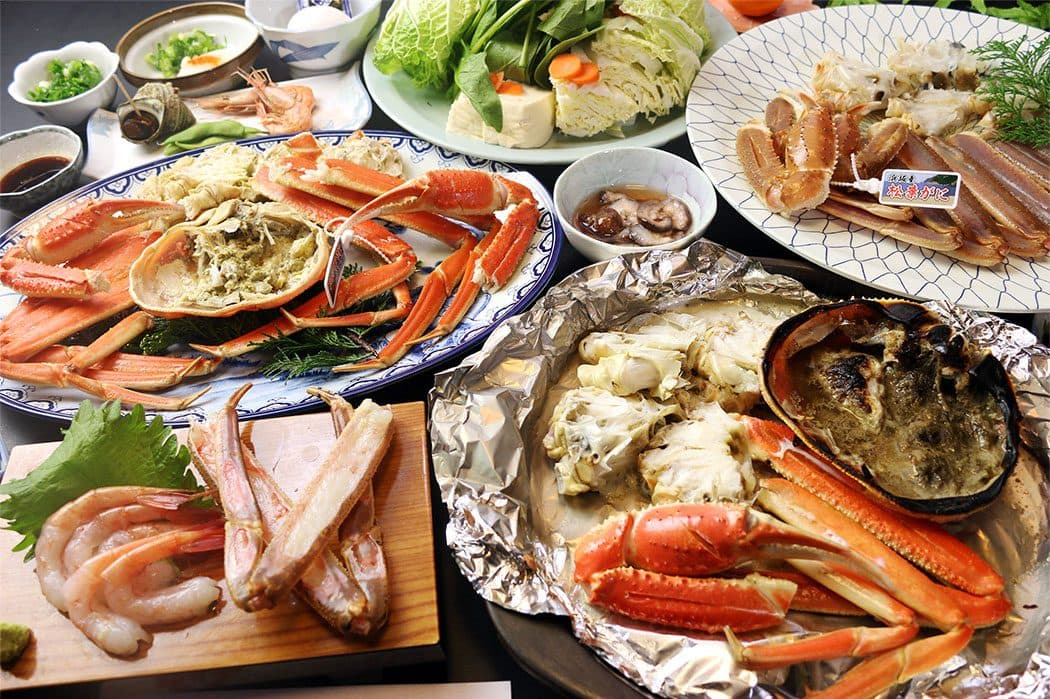 카니 소믈리에 오카미의 하마사카 대게