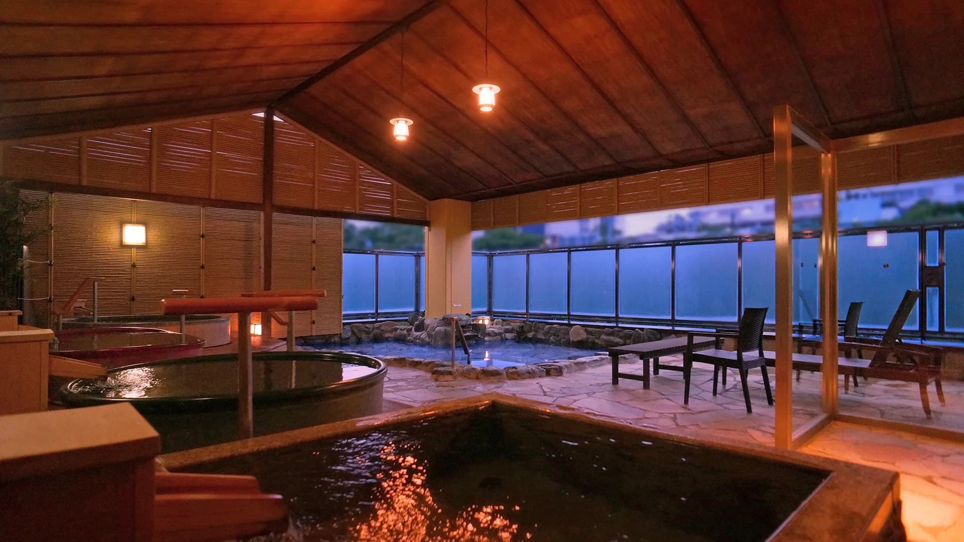 A Private Garden Open-Air Bath