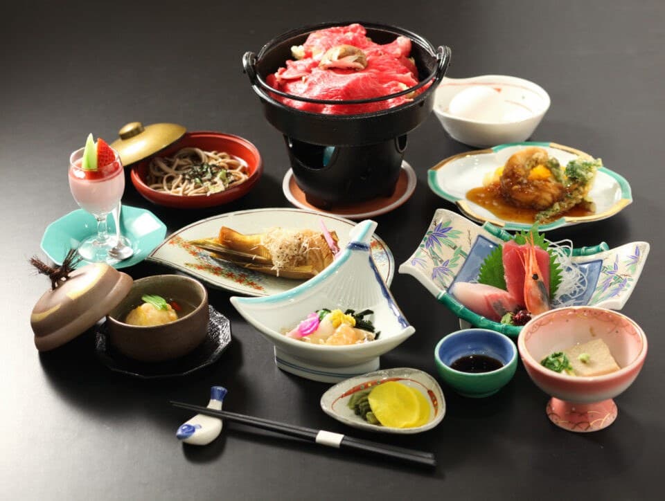 야마가타의 제철, 온천 회석