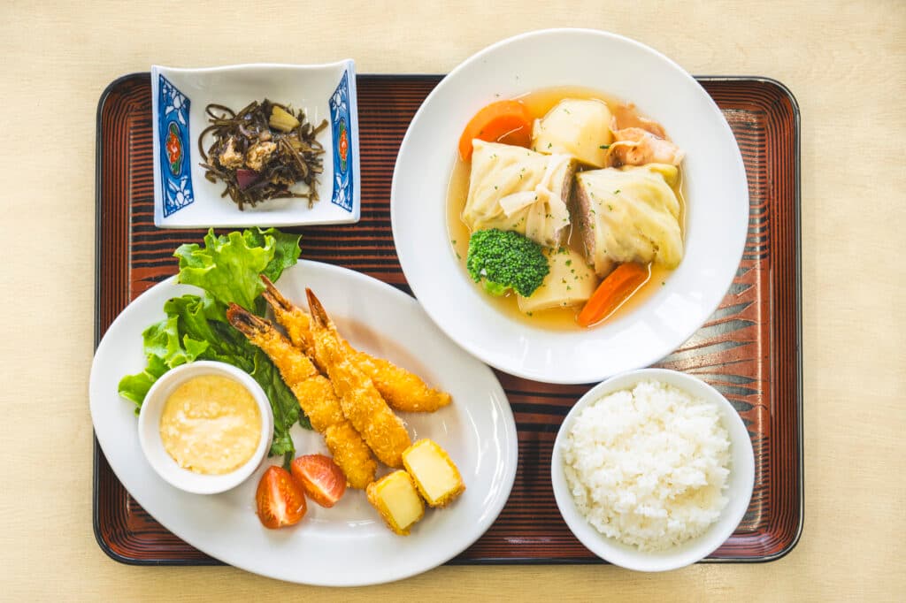 A caterer's touch, dinner made fresh daily