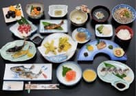 The house specialty, amago