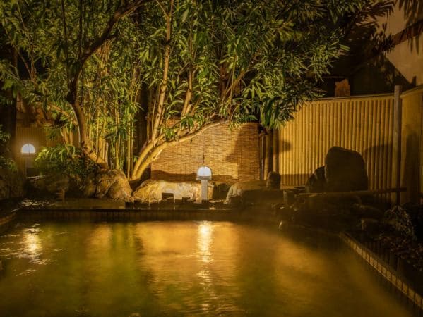 Three Private Source Baths in the Annex
