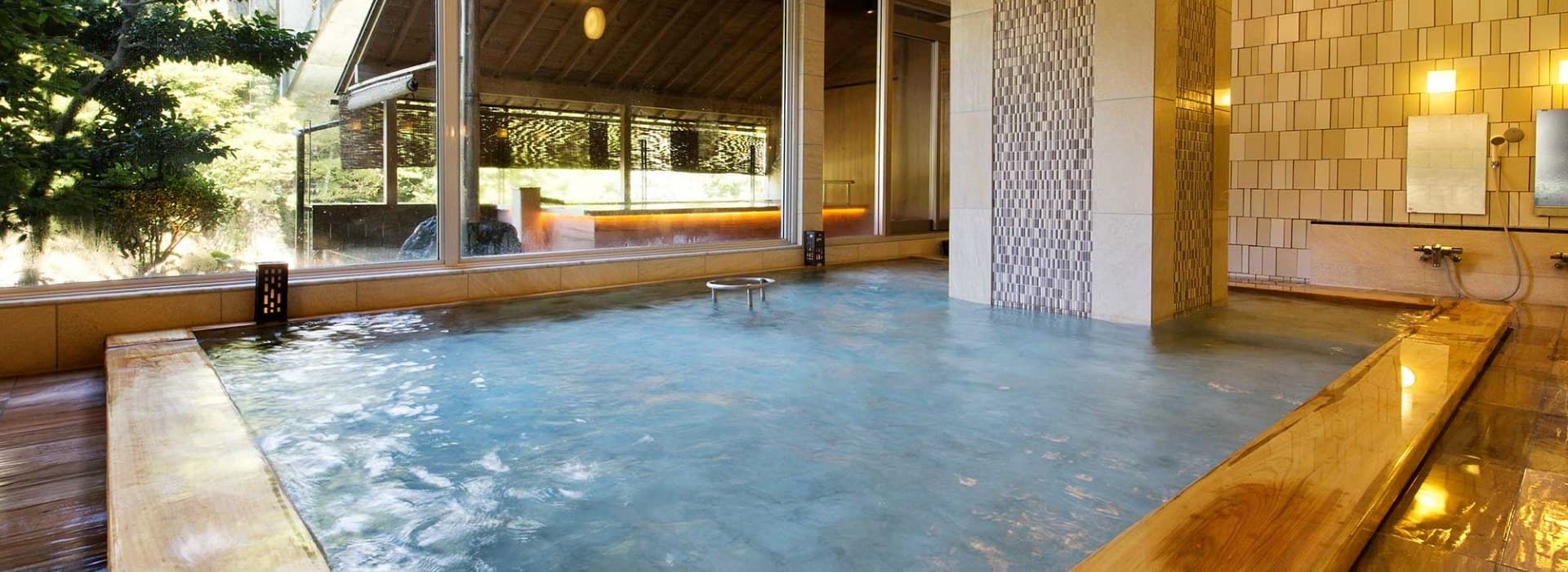 Open-Air Baths by the River