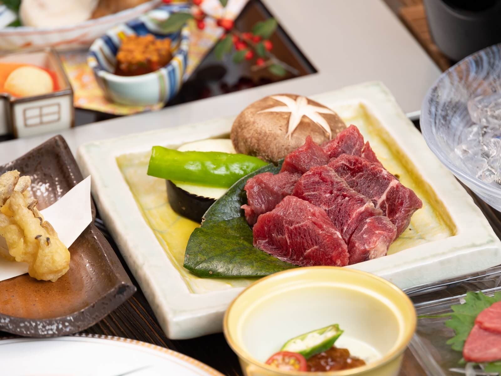 Country kaiseki from Aso and Oguni