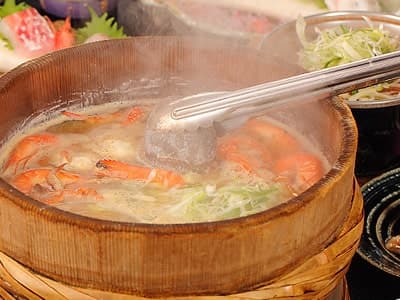 Ishiyaki, the taste of Oga