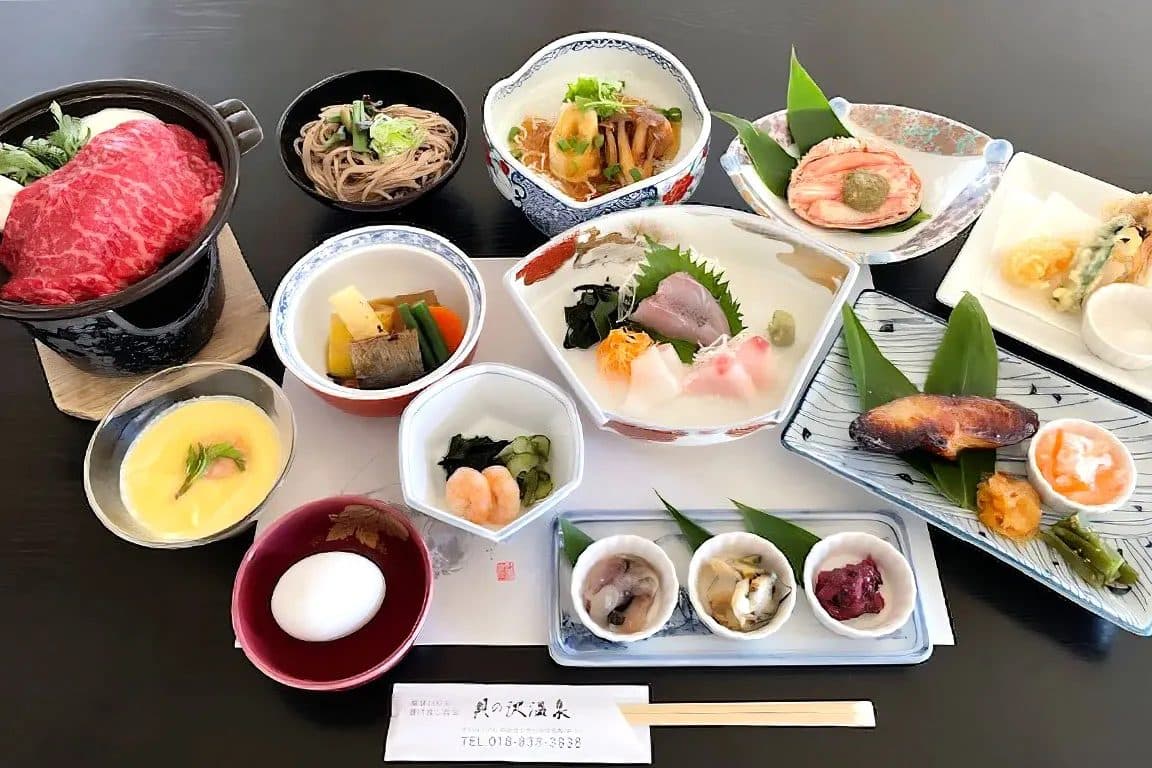 秋田食材会席与家常料理