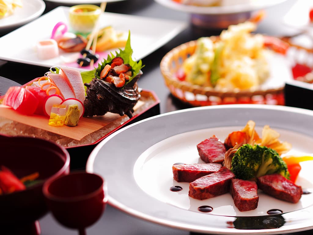 Seasonal kaiseki from the Wakasa sea