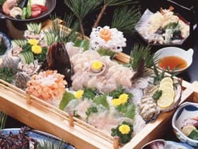 A ryokan built on live-caught fish