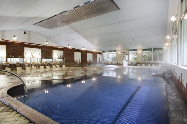 Grand Bath with Kinko Bay Views